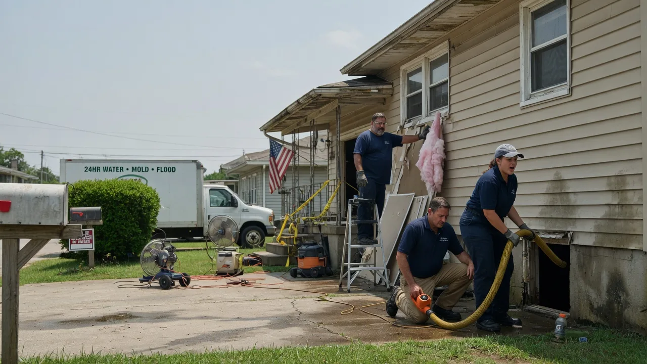 Water Damage Repair in Washington Crossing, PA near me